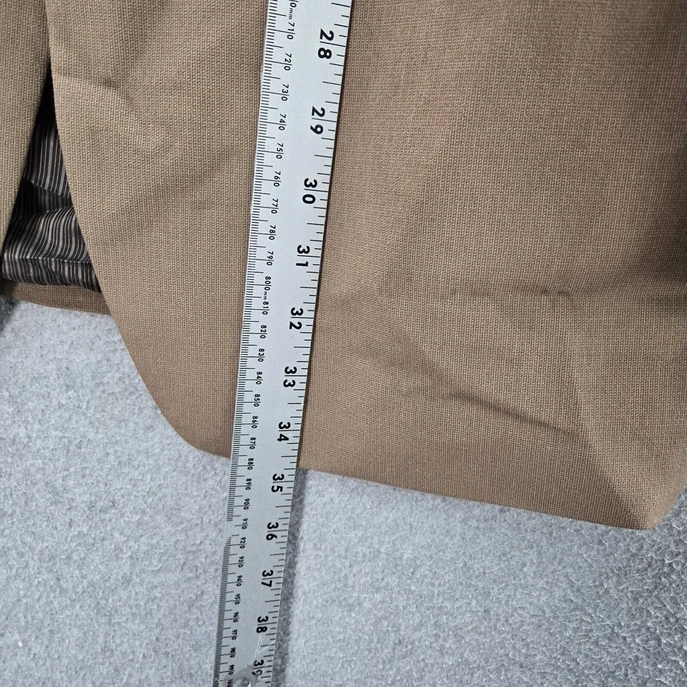 Calvin Klein Men Suit 44‎ Brown Blazer Two Button Slim Fit Pockets NWT